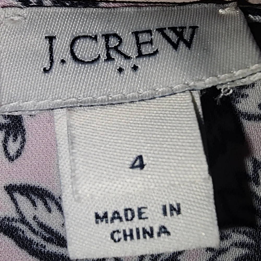 J. Crew Pink and Black Floral Dress - Picture 4 of 6